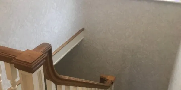 Wallpapering projects 5 wallpaper around the stairs
