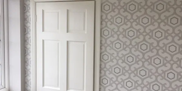 Featured Walls 9 wallpaper around door frame
