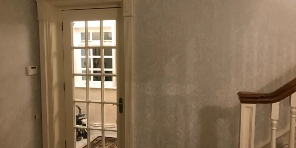 Wallpapering projects 2 grey wallpaper