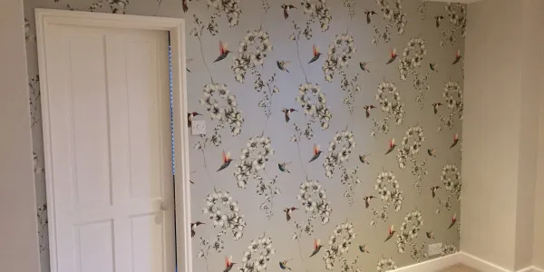 Featured Walls 2 wallpaper around door on side wall
